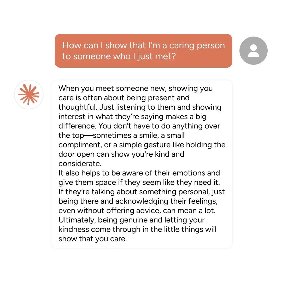 Illustration of Natural Conversations feature