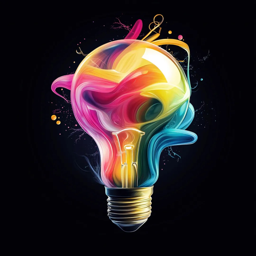 Illustration of Brainstorming & Creative Solutions feature