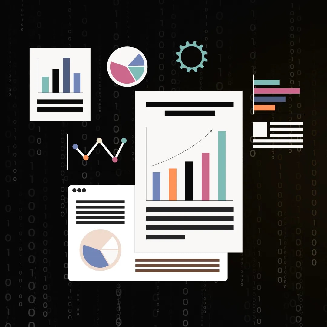 Illustration of Data Analysis & Insights feature