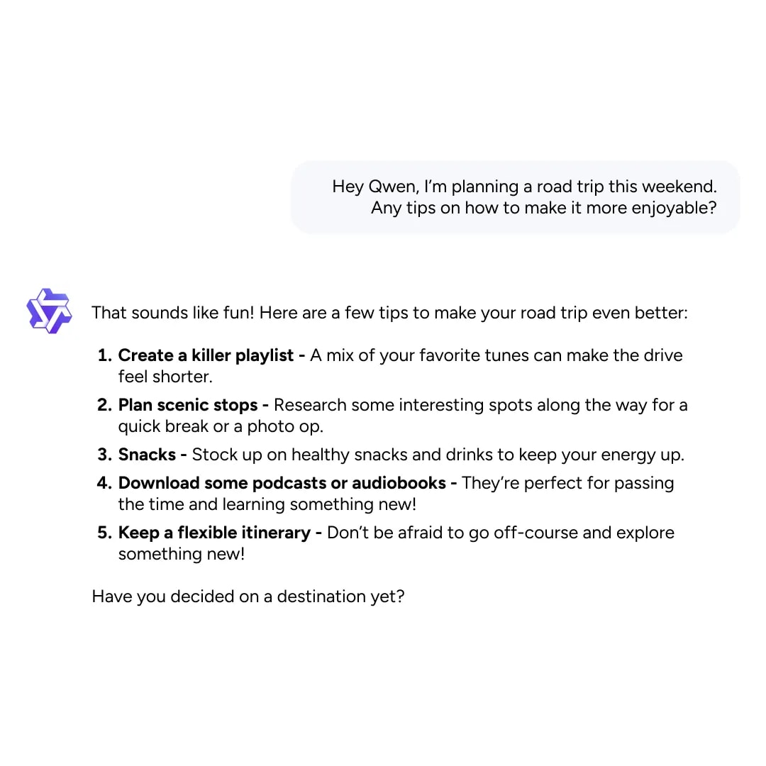 Illustration of Interactive Conversations feature